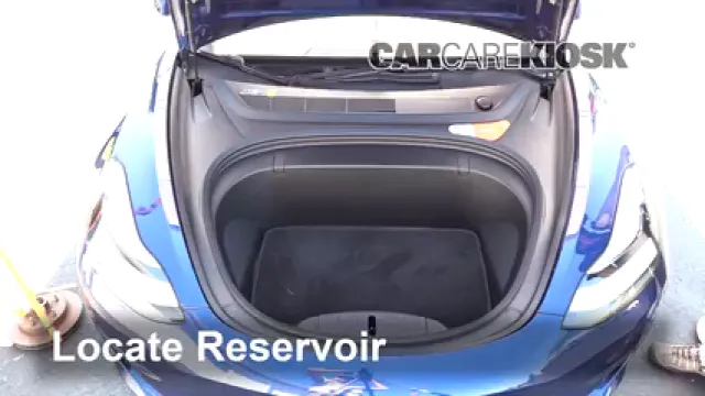 2018 Tesla 3 Electric Liquide essuie-glace Ajouter du liquide